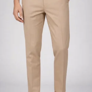 PANTALÓN DRILL SASTRE BEIGE LÍBANO | GARETTO COLLECTION