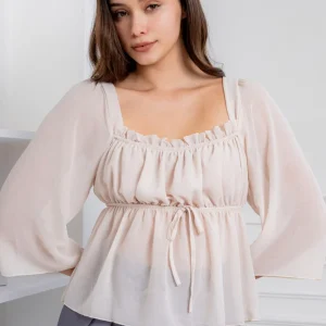 BLUSA CARLA BEIGE | FLAVIAMA