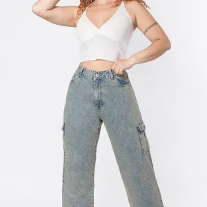 PANTALÓN JEANS PLOMO | JIVA JEANS