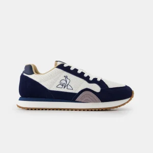 Basket retro-running avec details perforés et suede Jet Star