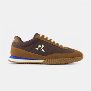 Basket retro-running en textile et suede Veloce