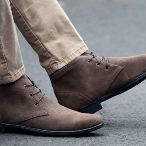 Botas Hombre Chukka Gris Oliva