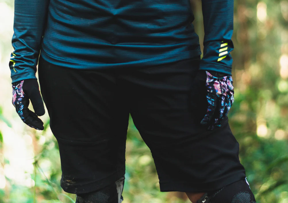 Pantaloneta MTB - ENDURO mujer - NEGRA - Imagen 4