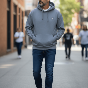 Sudadera DenimBrand con Capucha en Algodón Todo Tiempo