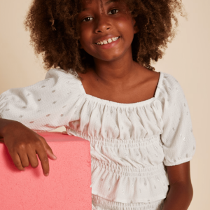 Top fruncidos bambula chica SS25