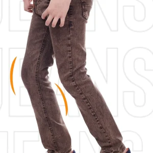 PANTALÓN JEANS NEVADO MARRÓN | CHUPETIN