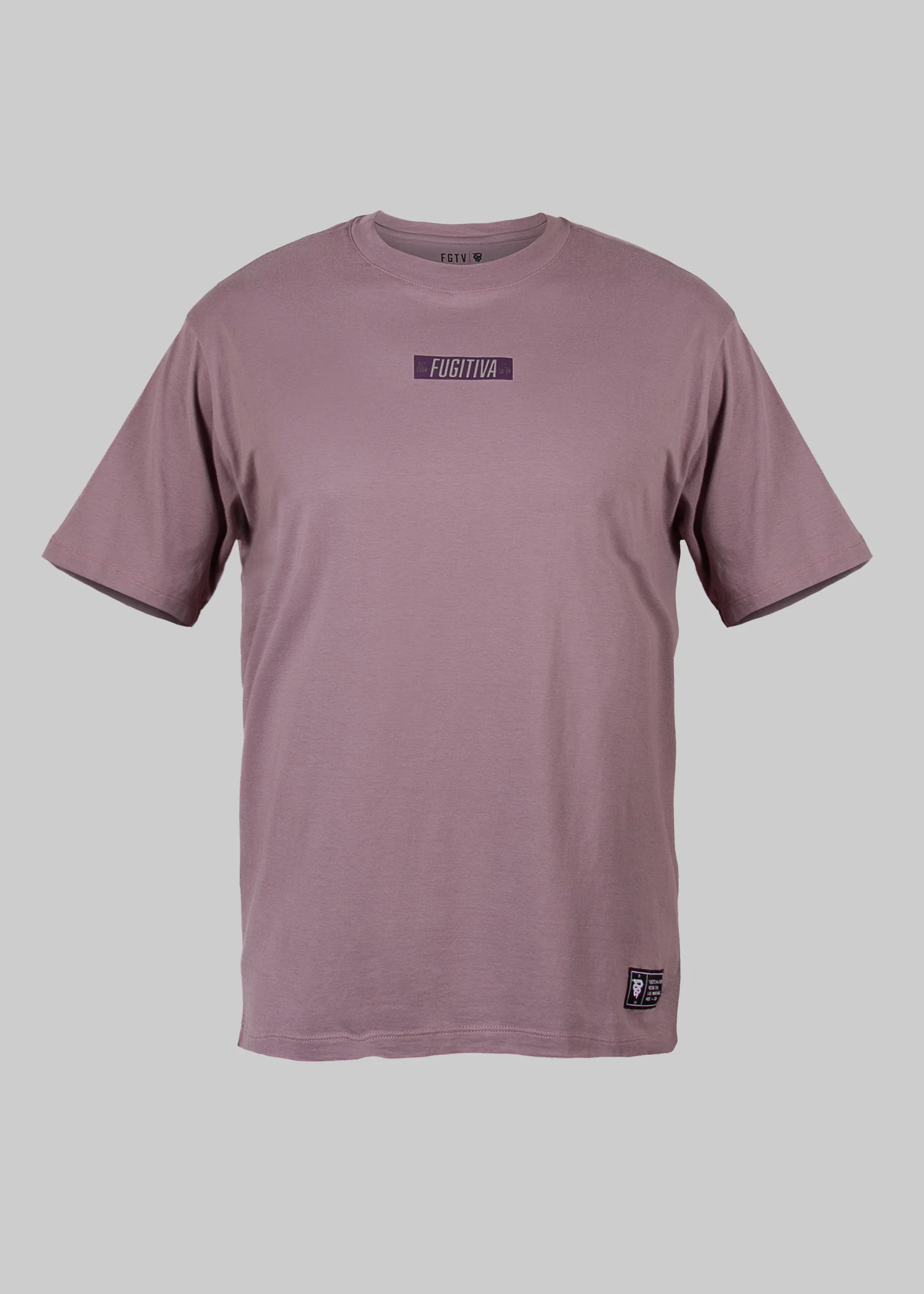 Camiseta Paraíso Mangacorta Morado Claro - Fugitiva - Imagen 4