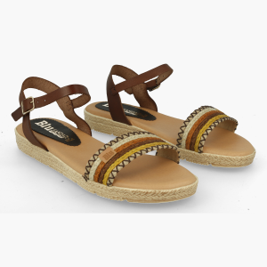 sandalias planas mujer